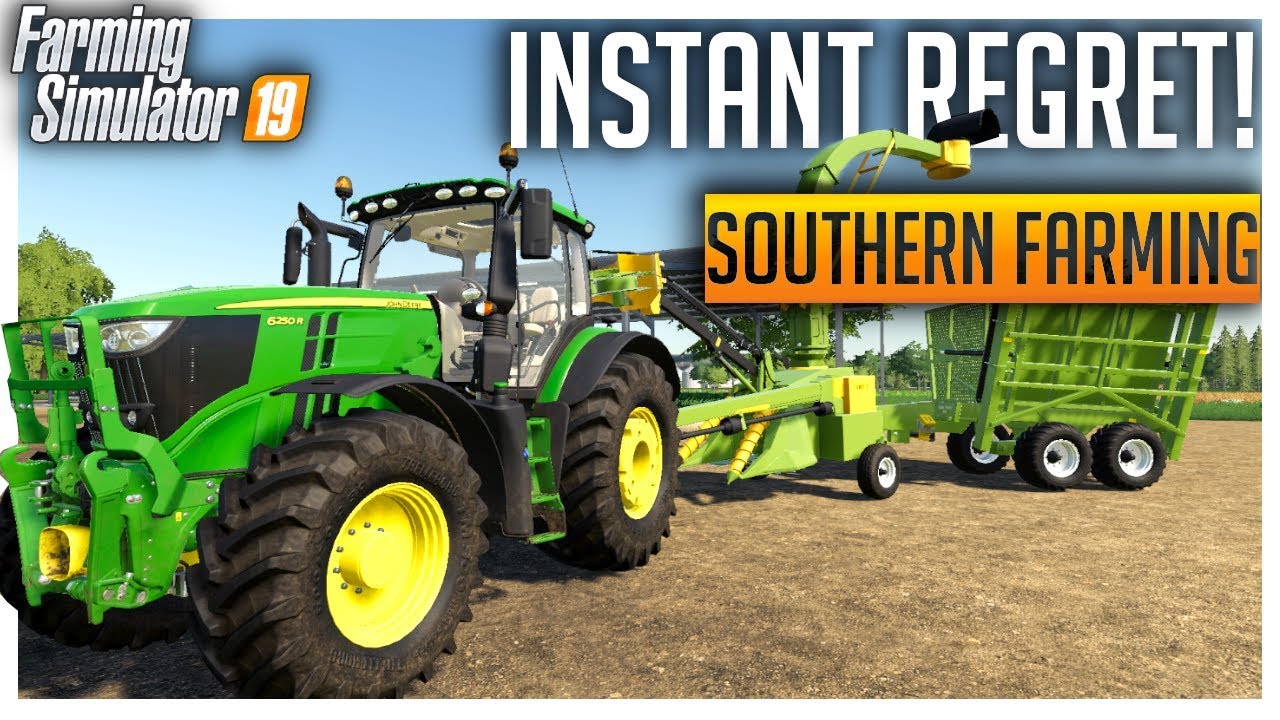 Sugar Cane Harvest on Southern Farming | Farming Simulator 19