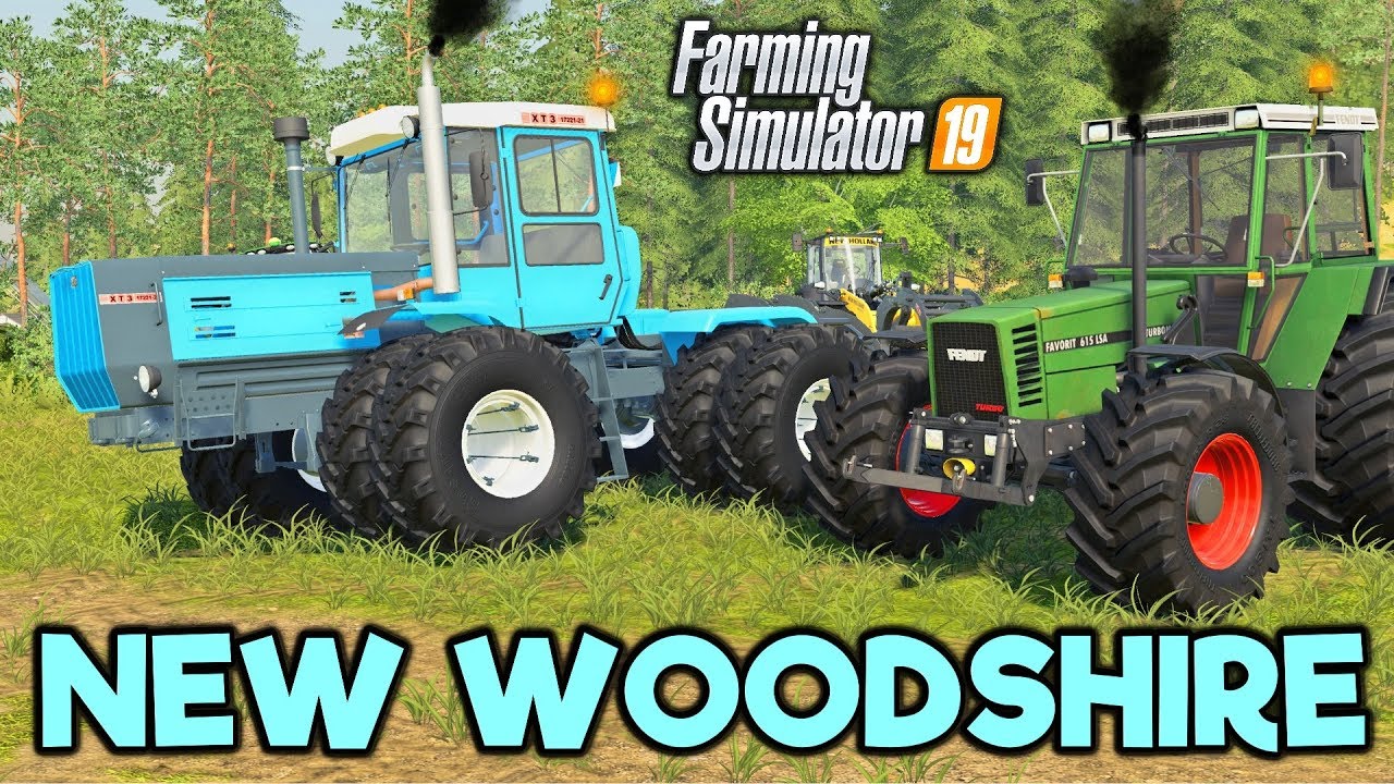 THE PATH OF DESTRUCTION | New Woodshire - Farming Simulator 19