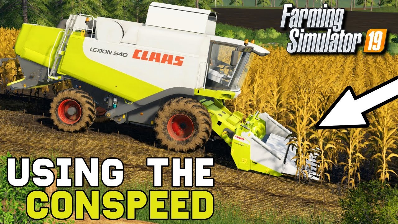 USING THE CLAAS CONSPEED | Farming Simulator 19