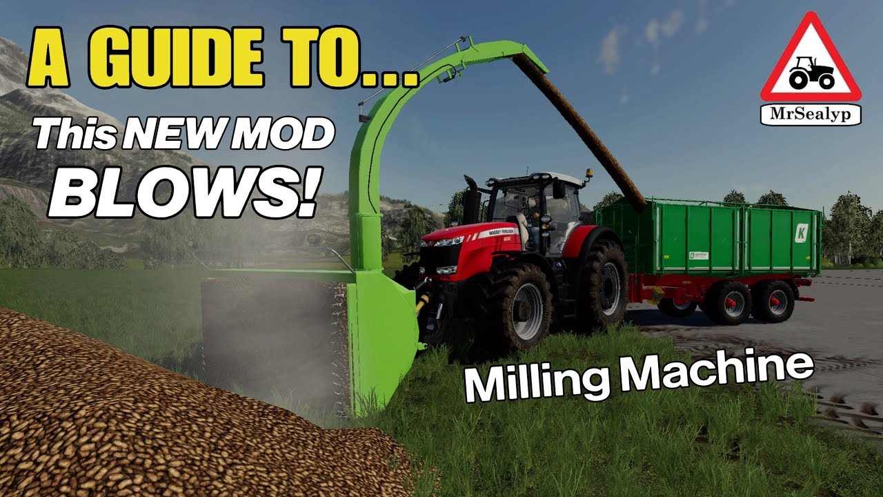 A GUIDE TO... Milling Machine (NEW MOD!) 16th May 2019. Farming Simulator 19, PS4, Assistance!