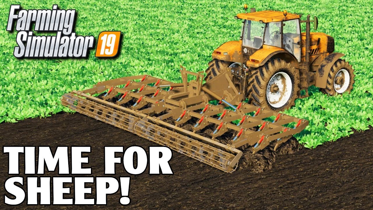A NEW PART OF THE FARM OPENS...SHEEP! | Farming Simulator 19