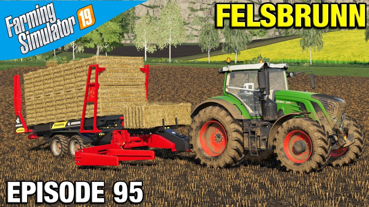 ANDERSON AUTOSTACKING Farming Simulator 19 Timelapse - Felsbrunn FS19 Episode 95