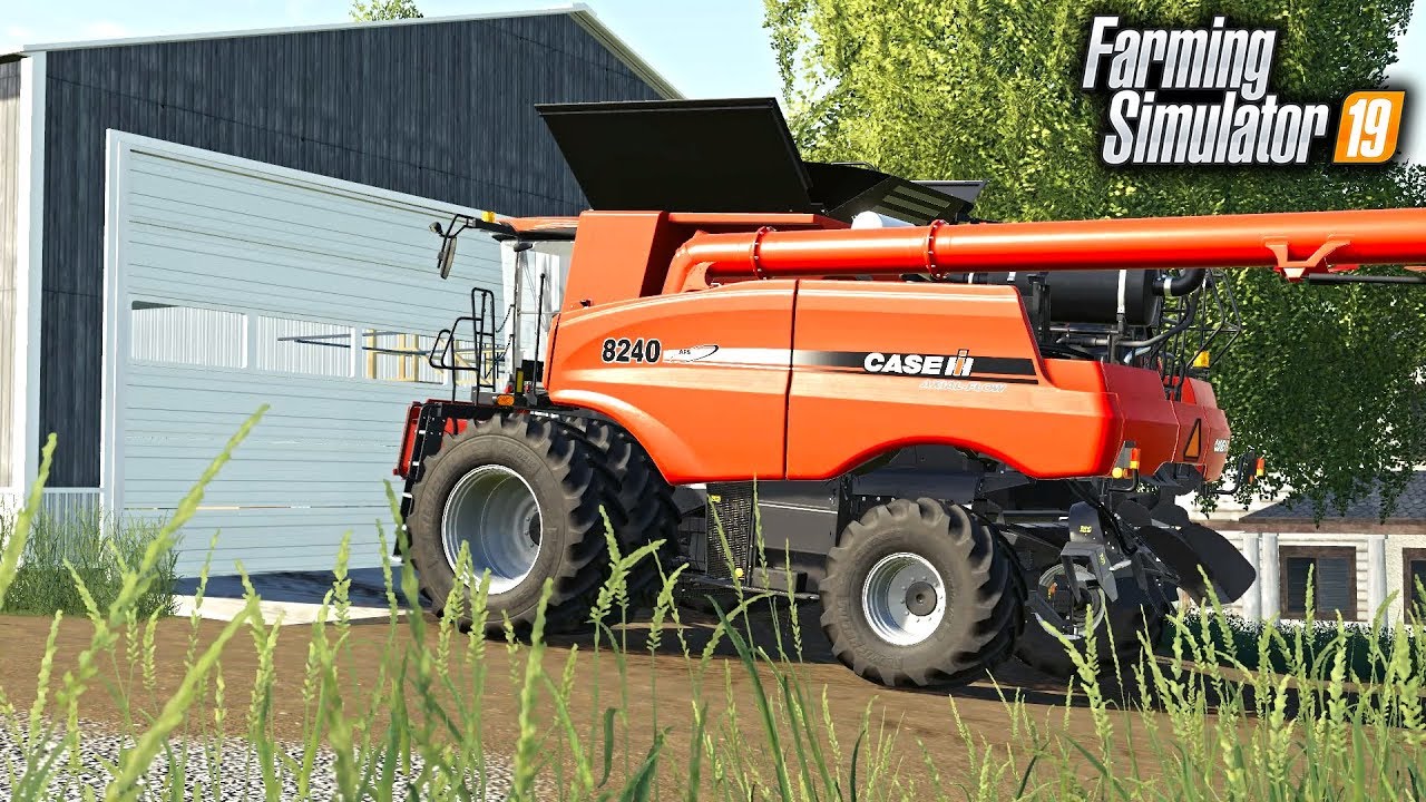 FS19- PURCHASING a CASE IH 8240 COMBINE + HARVEST FLEET!