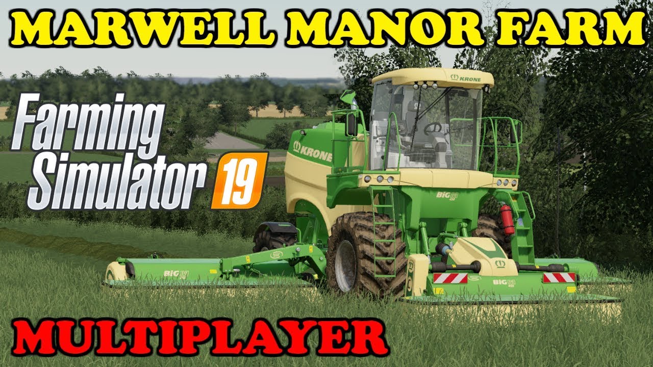 Farming Simulator 19 | Timelapse | D. Fun4all Multiplayer | Marwell Manor Farm | EP3 | Big mower