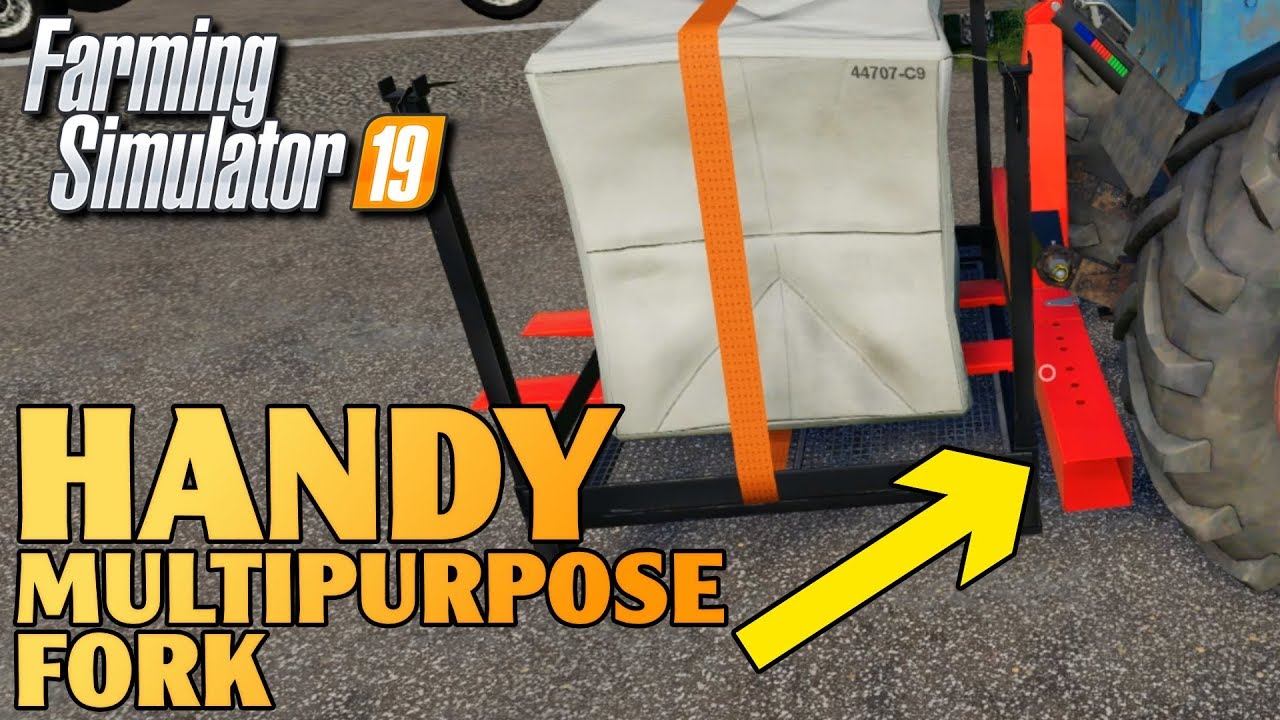 HANDY MULTIPURPOSE FORK! | Farming Simulator 19