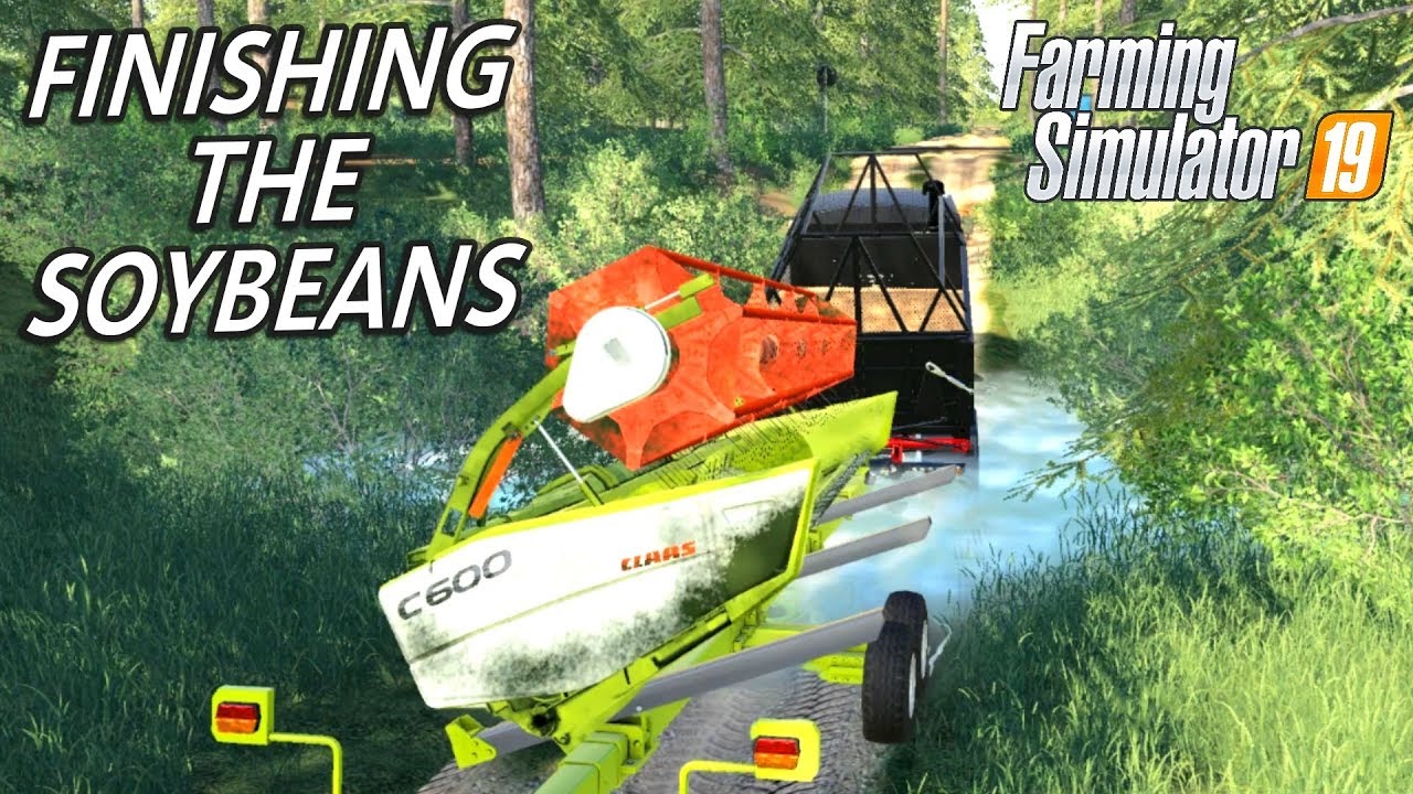LAST FIELD OF SOYBEANS | Farming Simulator 19