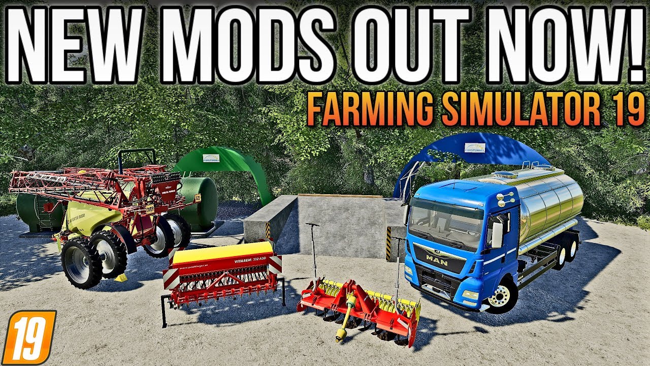 NEW MODS OUT NOW FOR FARMING SIMULATOR 19! Console & PC