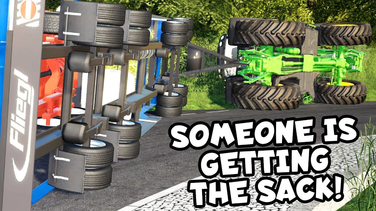 SOMEONE IS GETTING THE SACK!  - Episode 4 | Oakfield Farming Simulator 19