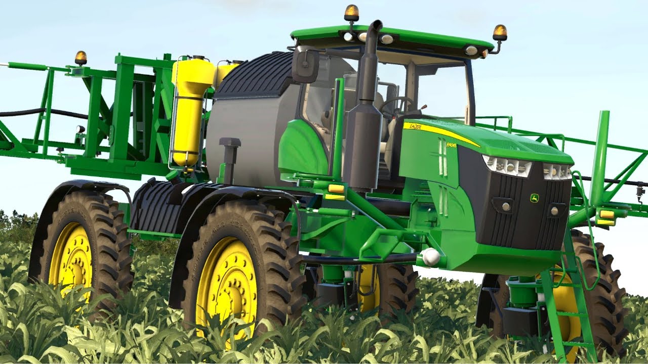 SPRAYING WITH A DEERE - Episode 6 | Oakfield Farming Simulator 19