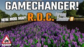 GAMECHANGER, R.D.C. FS19, NEW MOD MAP! NEW CROPS! Farming Simulator 19, PS4.