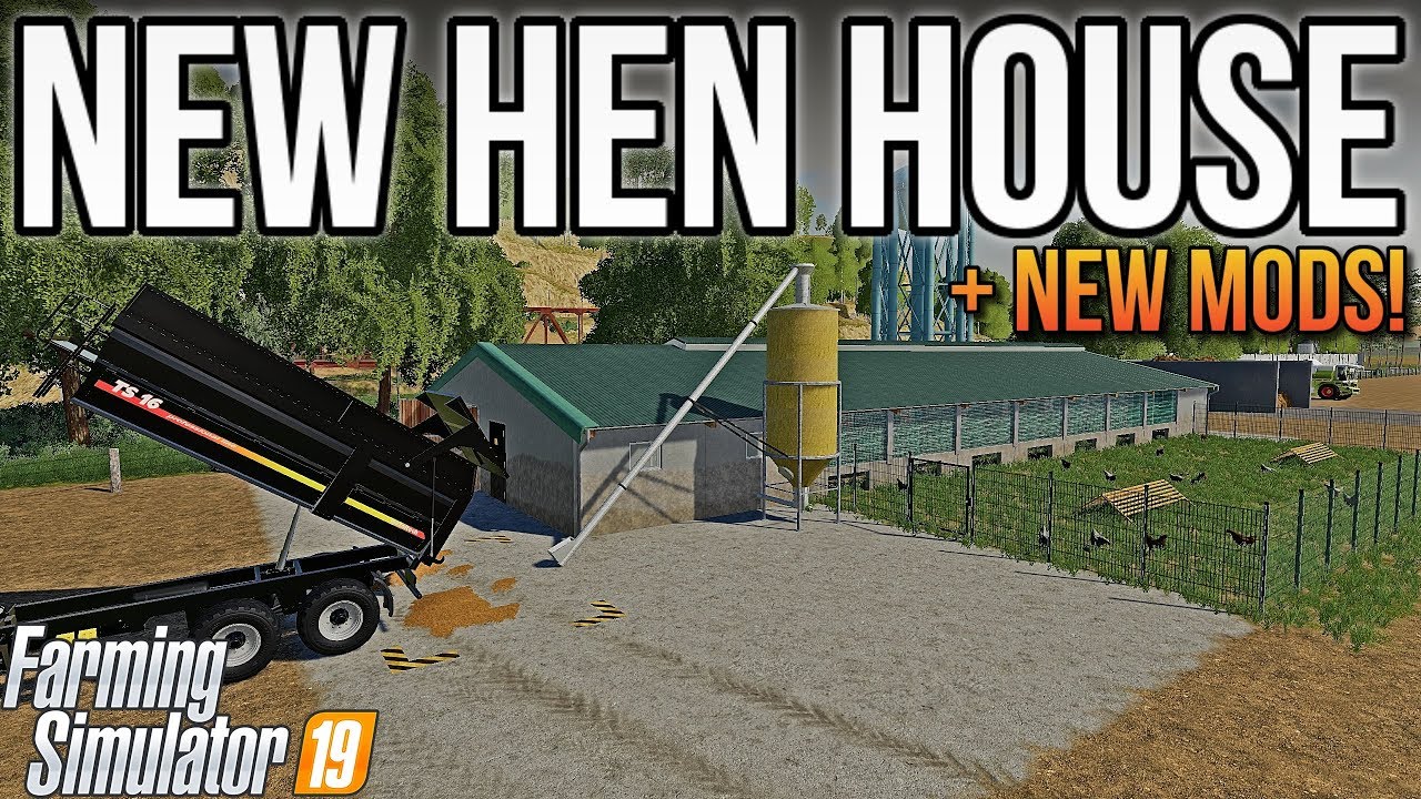HUGE CHICKEN COOP! | New Mods & Updates For FS19