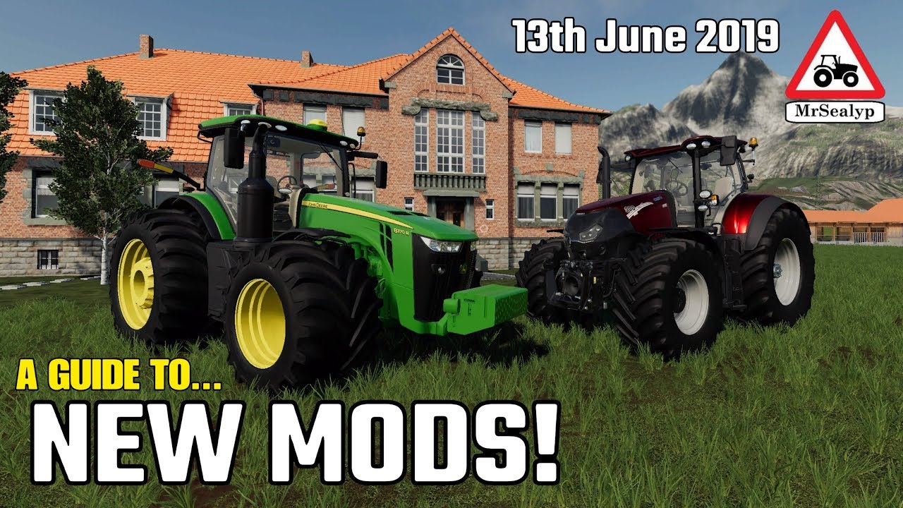 A GUIDE TO... NEW MODS! NEW DEERE! 13th June 2019, Farming Simulator 19, PS4, Assistance!