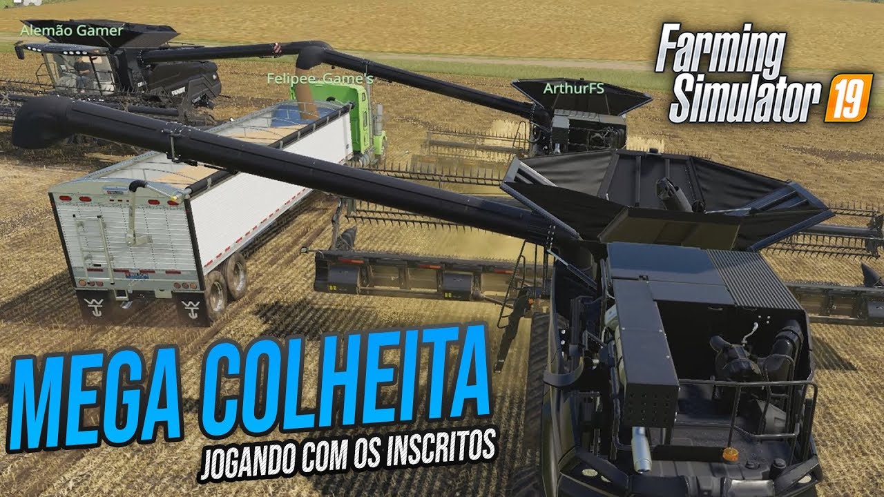 A MAIOR COLHEITA DE SOJA | Farming Simulator 19