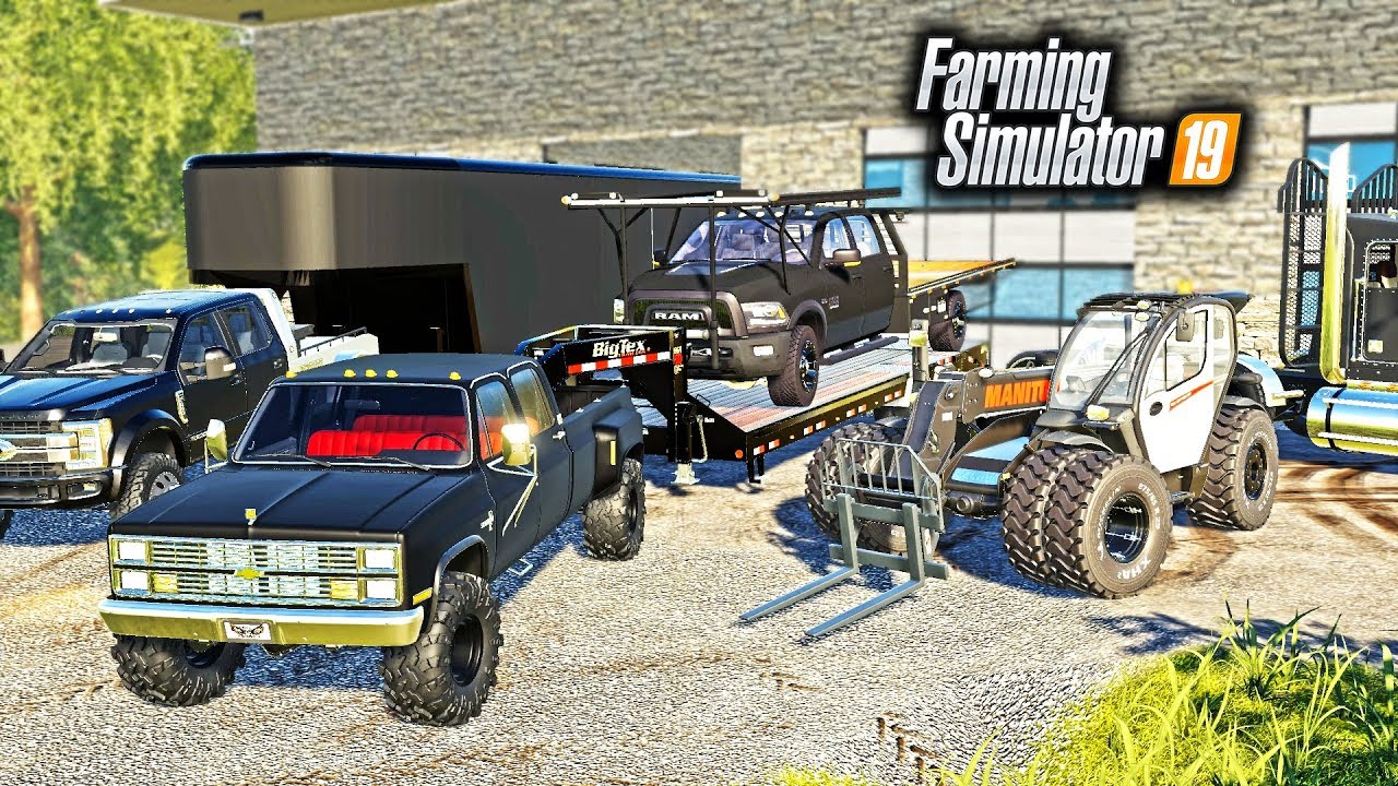 ALL NEW "BLACKED OUT" REPO TRUCKS! EXPANDING THE FLEET! (REPO BUSINESS) | FARMING SIMULATOR 2019