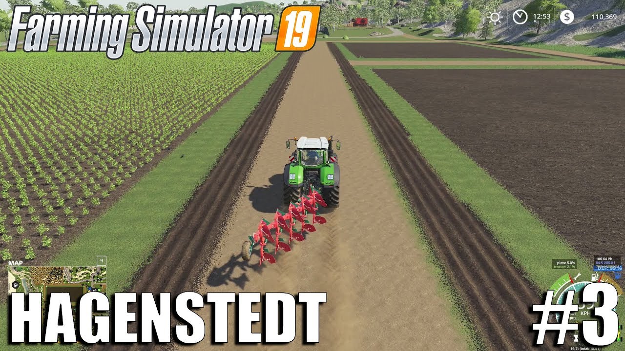 Creating Fields | Hagenstedt | Timelapse #3 | Farming Simulator 19 Timelapse
