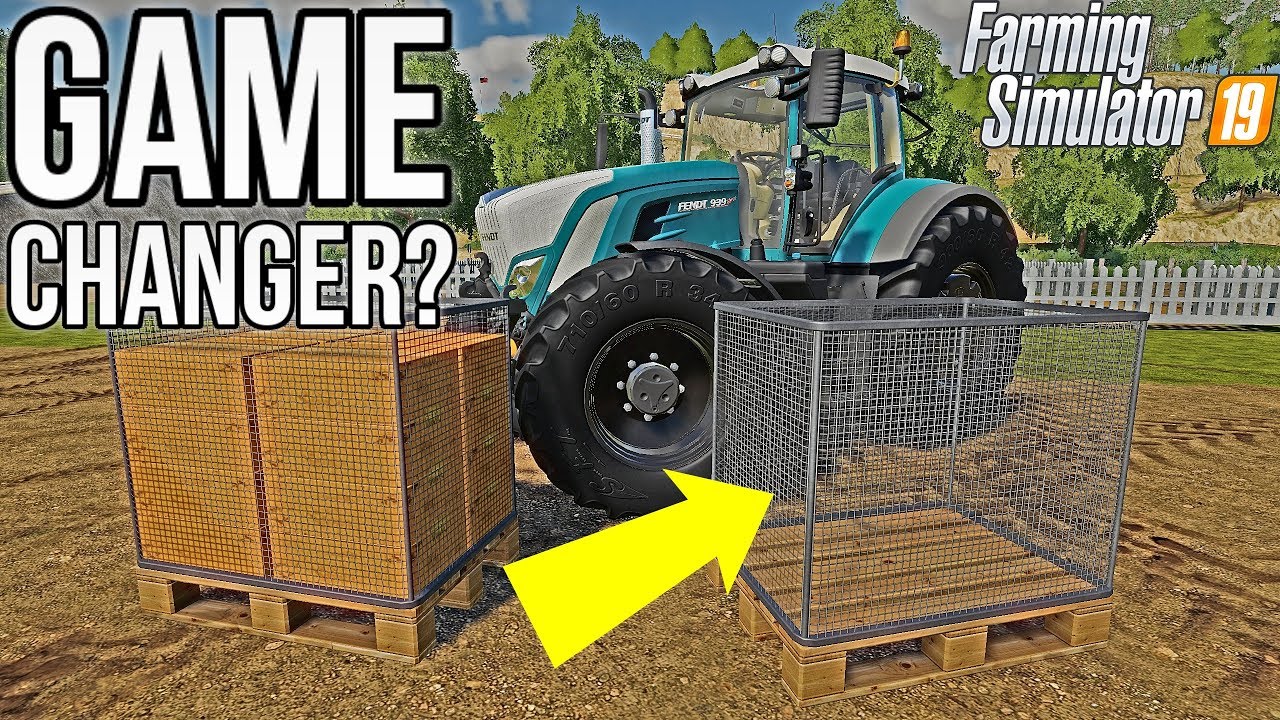 EGG PALLET MOD FOR CONSOLE! | New Tractor & Map For FS19