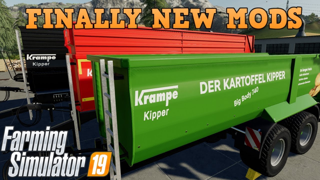 FINALLY NEW MODS AND LOTS OF NEW TRAILERS | Farming Simulator 19