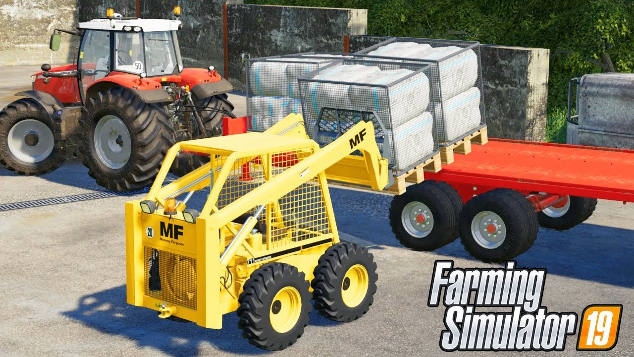 INCREDIBLE SKID STEER LOADER 711 | Episode 9 | Peter Vill - Farming Simulator 19