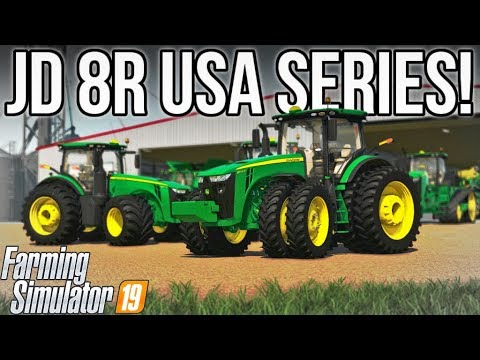 JOHN DEERE 8R USA VERSION! | New Mods & Map For FS19!