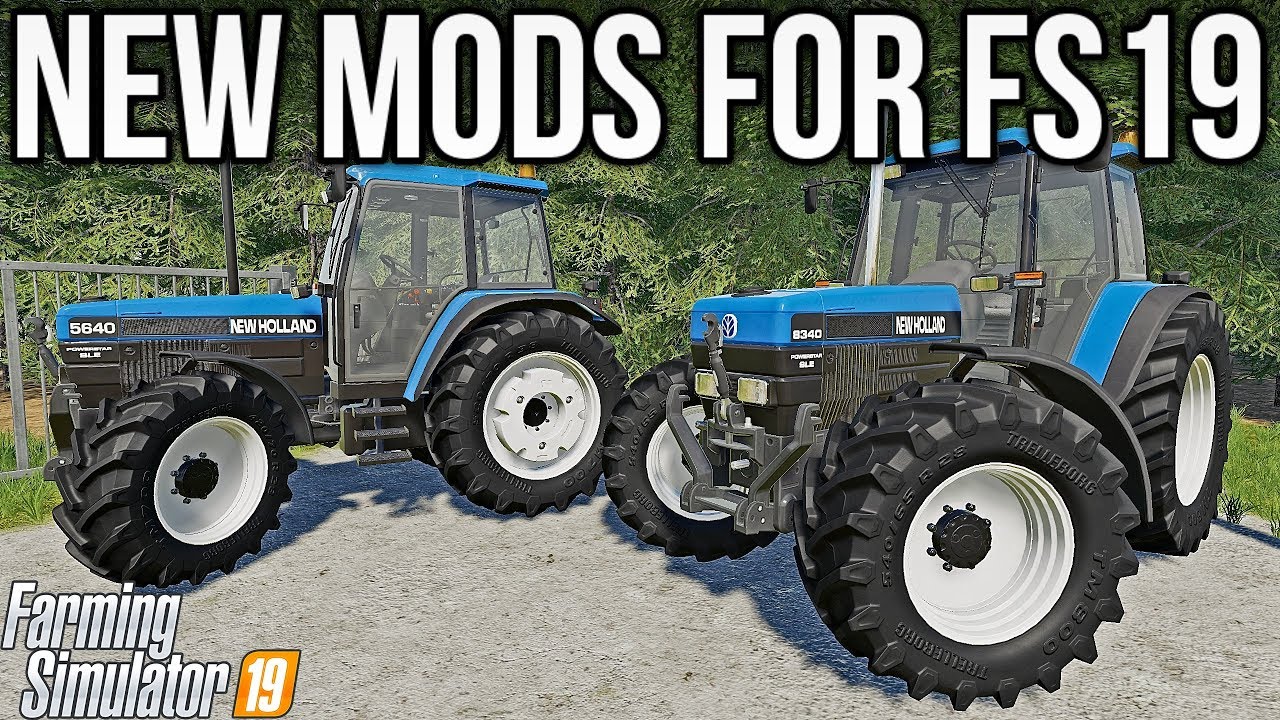 NEW HOLLAND TRACTOR MOD! | New Mods For FS19