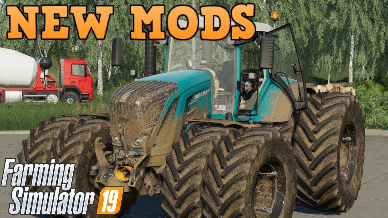 NEW TRACTOR MOD PLUS EGG PALLET MOD ON CONSOLES | Farming Simulator 19