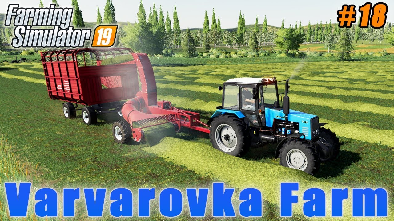 Picking hay, spreading manure, beet harvesting | Farming in Varvarovka | FS 19 | Timelapse #18