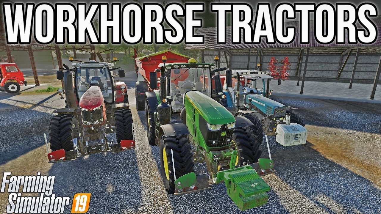 THREE WORKHORSE TRACTORS! | Farming Simulator 19