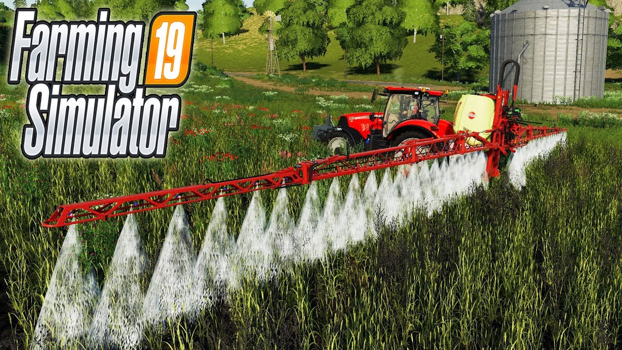 КАК БОРОТЬСЯ С СОРНЯКАМИ? FARMING SIMULATOR 19