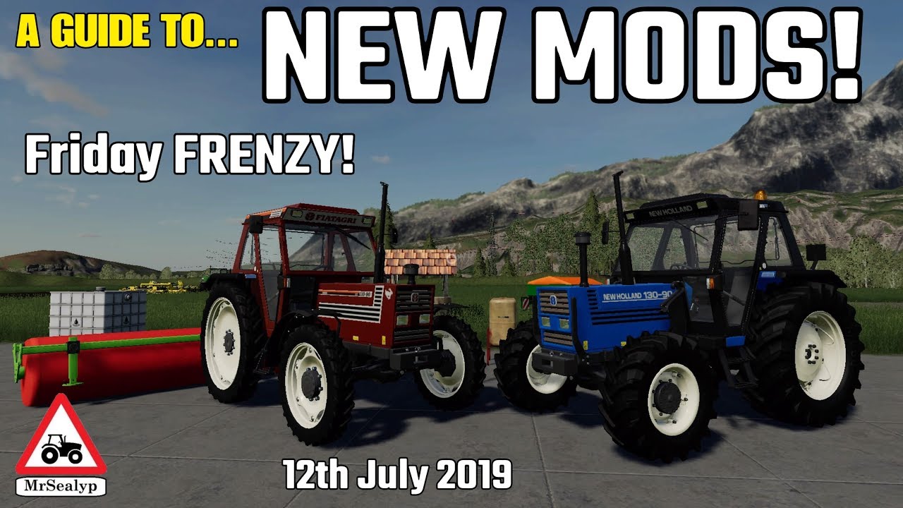 A GUIDE TO... NEW MODS! Friday FRENZY! Farming Simulator 19, PS4, Assistance!