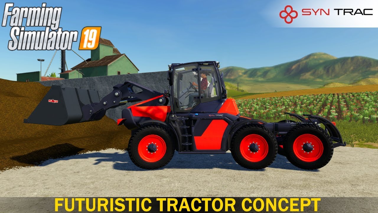 Farming Simulator 19 - SYN TRAC Futuristic Tractor Concept
