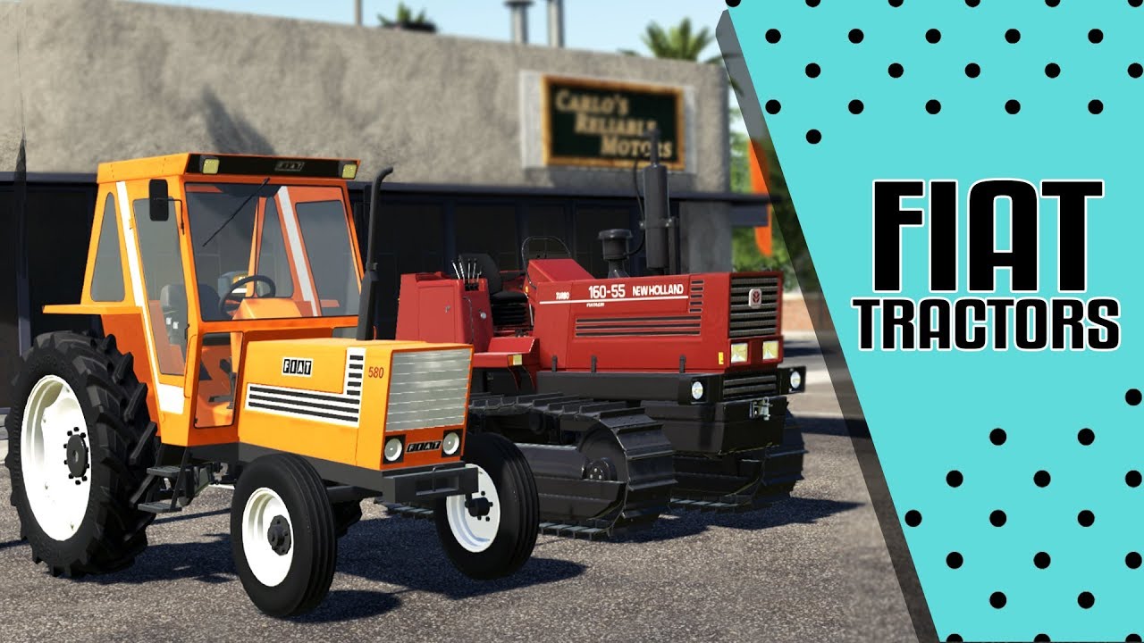 Fiat Tractors - Mod Contest 2019 -  Farming Simulator 19