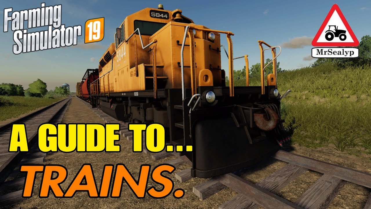 A Guide to... TRAINS. Farming Simulator 19, PS4.