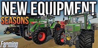DAY ONE WITH SEASONS MOD! | Farming Simulator 19 (Seasons)