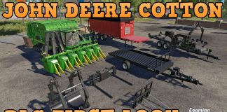 JOHN DEERE COTTON DLC FIRST LOOK | Farming Simulator 19