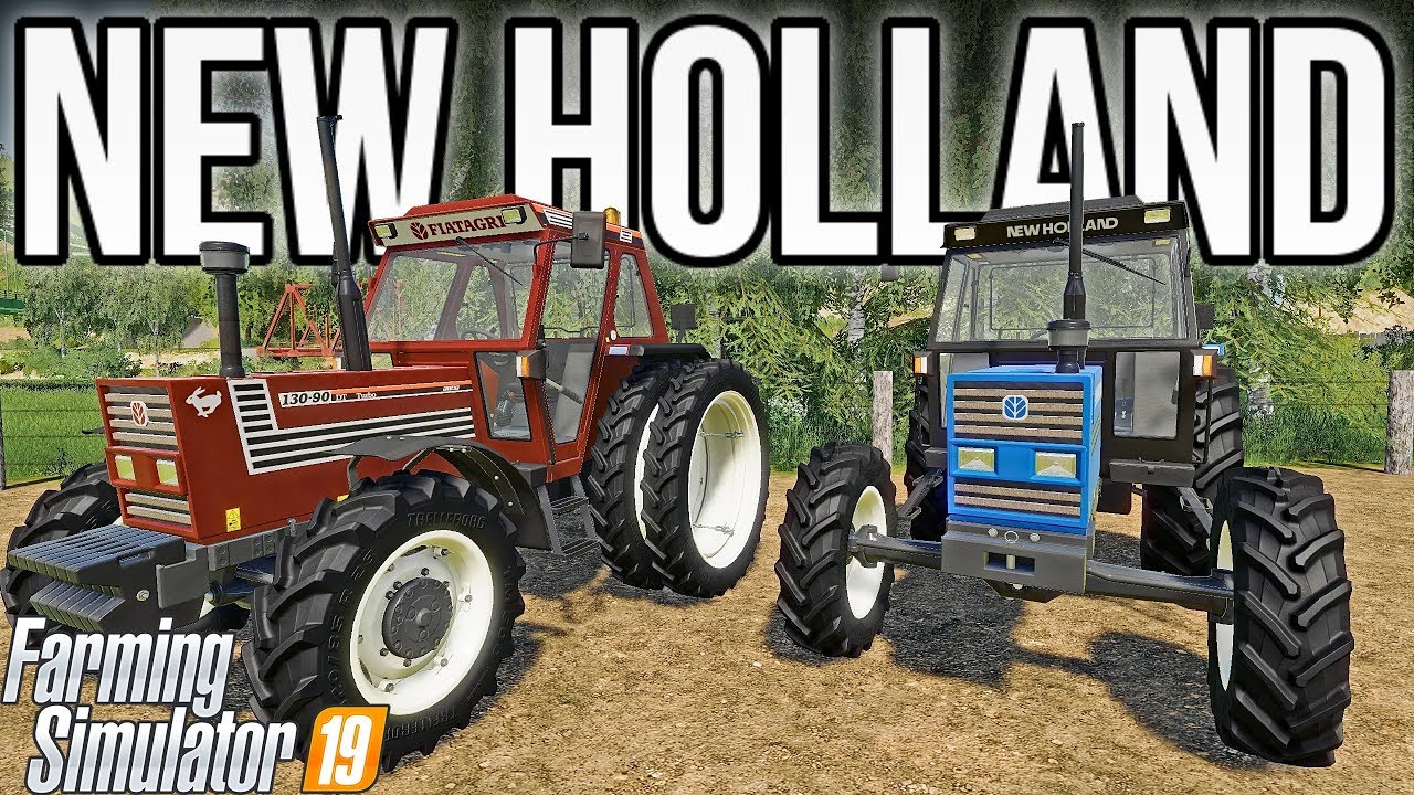 NEW HOLLAND 110 90 | New Mods For Farming Simulator 19