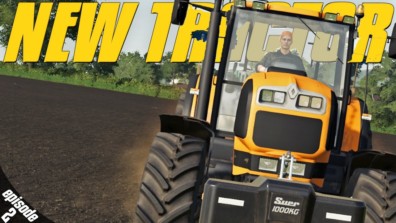 New Tractor? PeterVill Challenge - Farming Simulator 19 -  Ep.2 (with Wheel Cam)