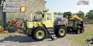 New tractor and equipment | Animals on The Old Stream Farm | Farming Simulator 19 | Episode 21