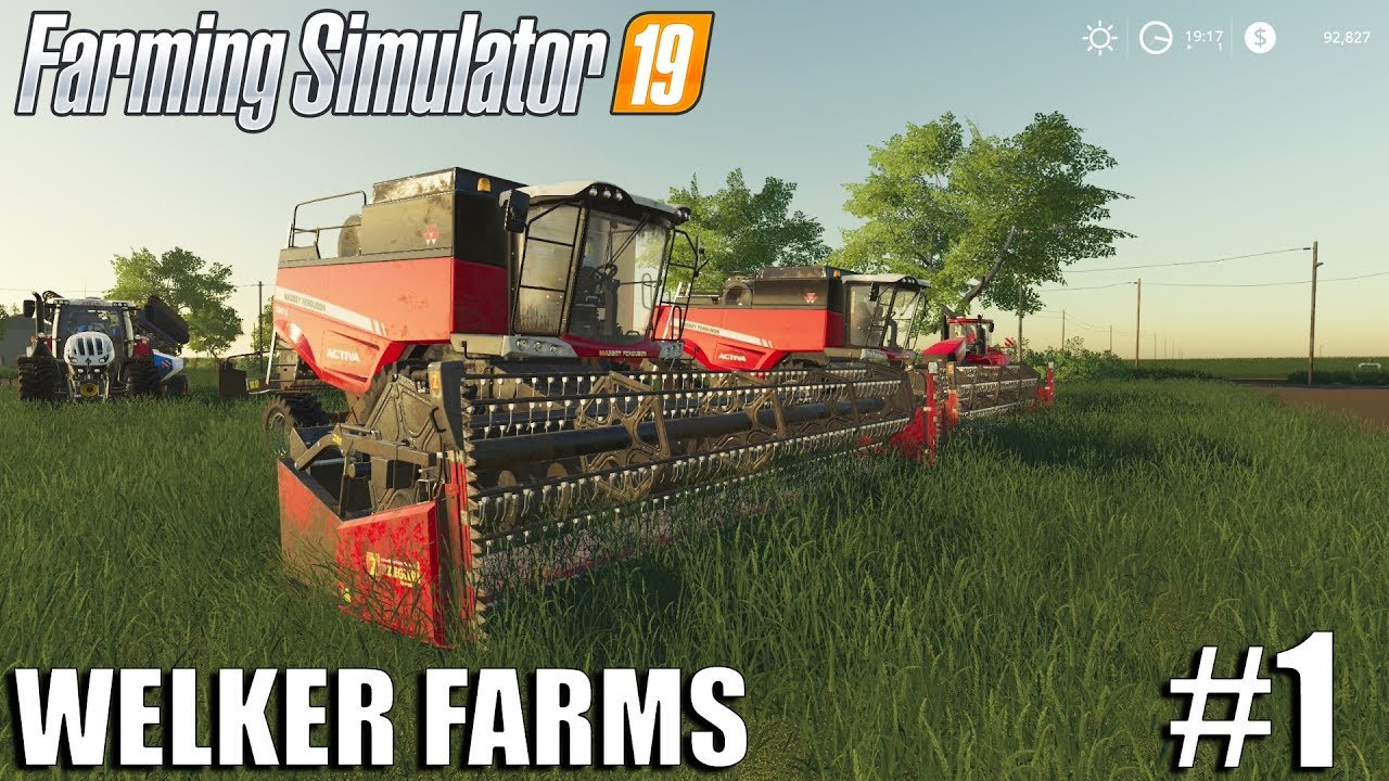 WELCOME TO WELKER FARMS | WELKER FARMS | FS19 Timelapse #1 | Farming Simulator 19 Timelapse