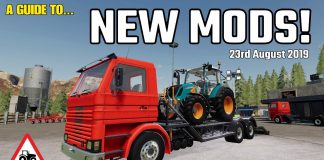 A GUIDE TO... NEW MODS! 23rd August 2019, Farming Simulator 19, PS4, Assistance!