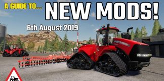 A GUIDE TO... NEW MODS! 6th August 2019. Farming Simulator 19, PS4, Assistance!