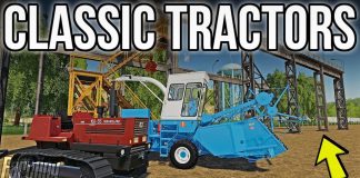 CLASSIC TRACTORS & A CRANE! (New Mods) | Farming Simulator 19