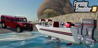 FS19-  BOAT LAUNCH $16,000 FISHING BOAT FARMING SIMULATOR 19