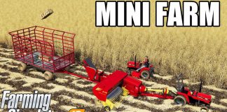 Farming Simulator 19 | MINI FARM : Case Mini Tractors & Mini Baling