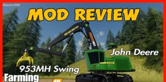 John Deere 953 Swing Mod Review fs19 #fs19modsreview fs19 mods ps4