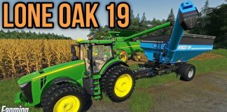 LONE OAK 19 | First Corn Harvest! | Farming Simulator 19