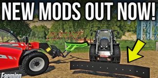 NEW MODS & UPDATES! | Rubber Scraper + 4 Others! | Farming Simulator 19