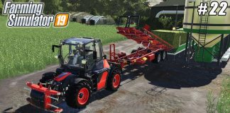 Baling hay, picking bale, sowing wheat | Farming on Oakfield Farm | FS 19 | Timelapse #22