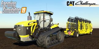Farming Simulator 19 - CAT CHALLANGER MT 800 SERIES Powerful Tracked Tractor
