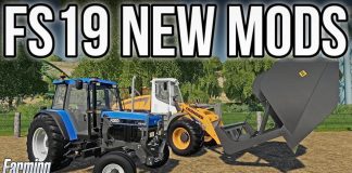 HUGE BUCKET + FORD 40 SERIES! | New Mods | Farming Simulator 19