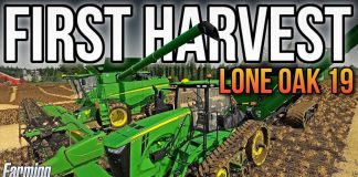 LONE OAK 19 | First Harvest! | Farming Simulator 19